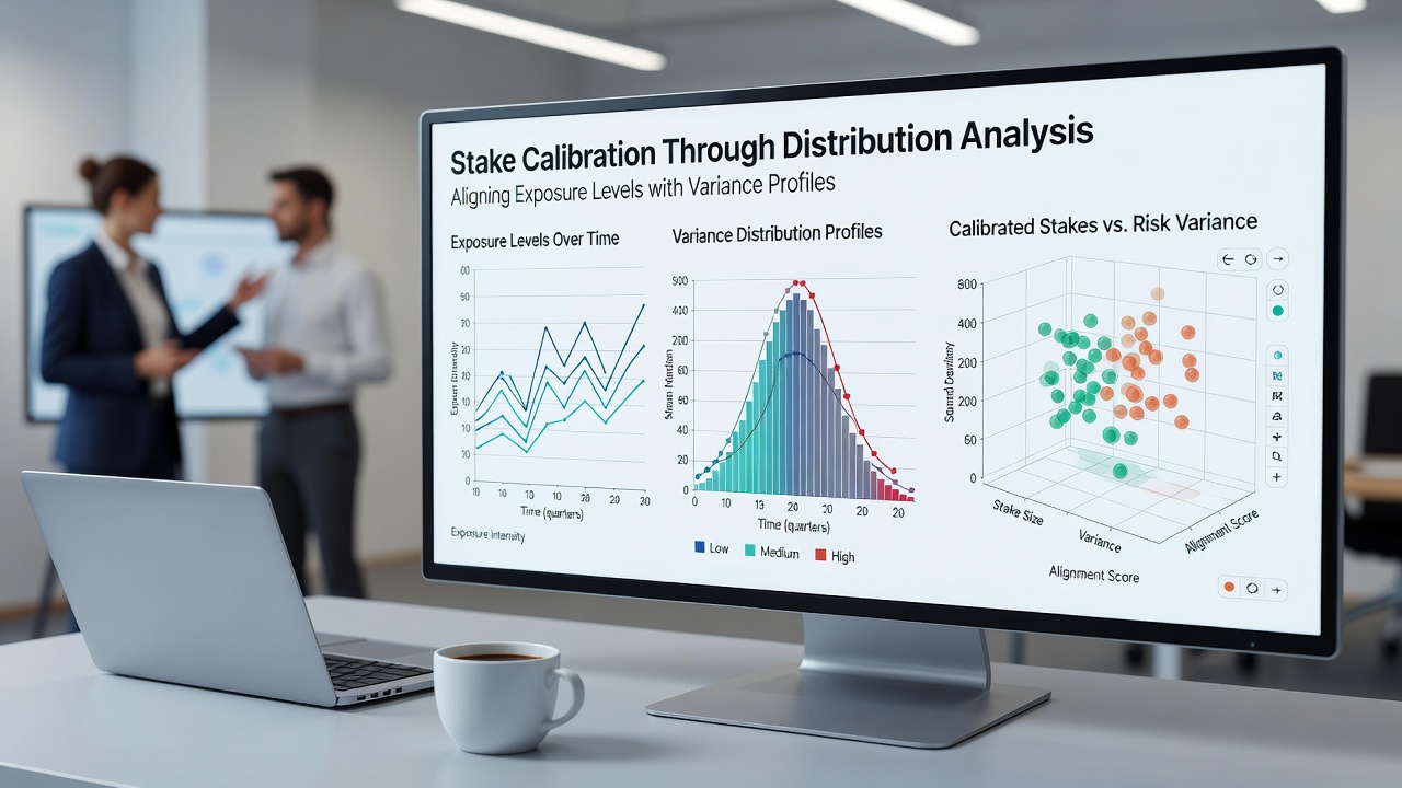 Stake calibration tables and variance heatmaps for cup and challenger betting